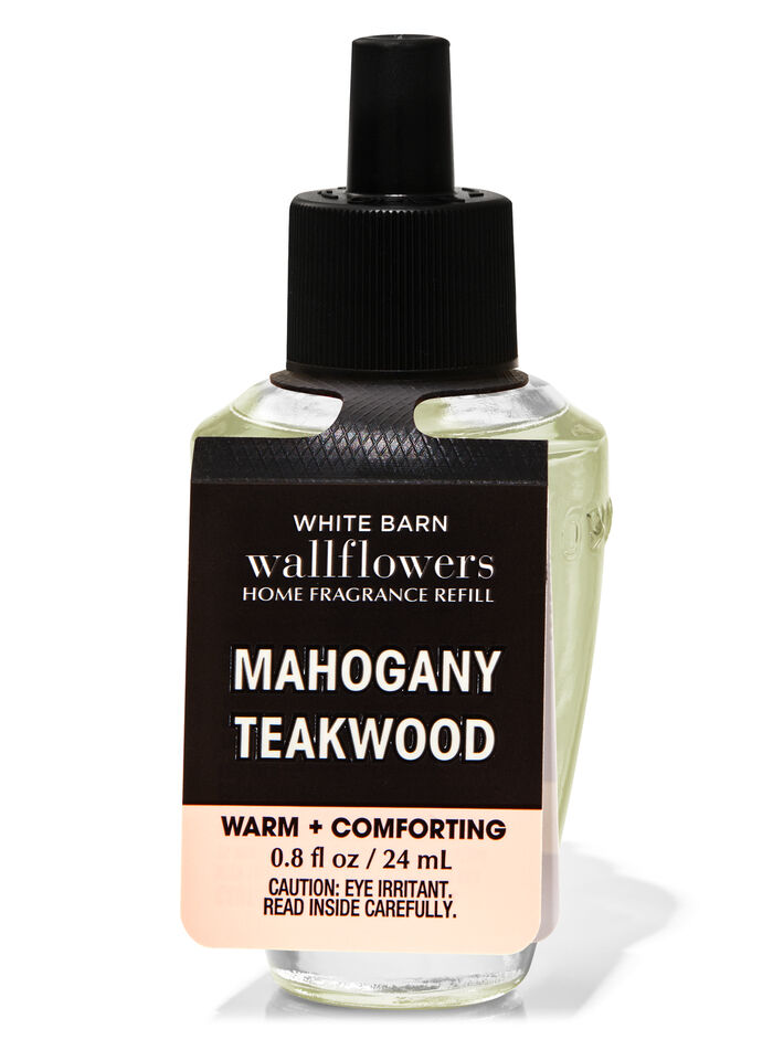 Mahogany Teakwood Home Fragrance/Home & Car Air fresheners/Wallflowers refill Bath & Body Works