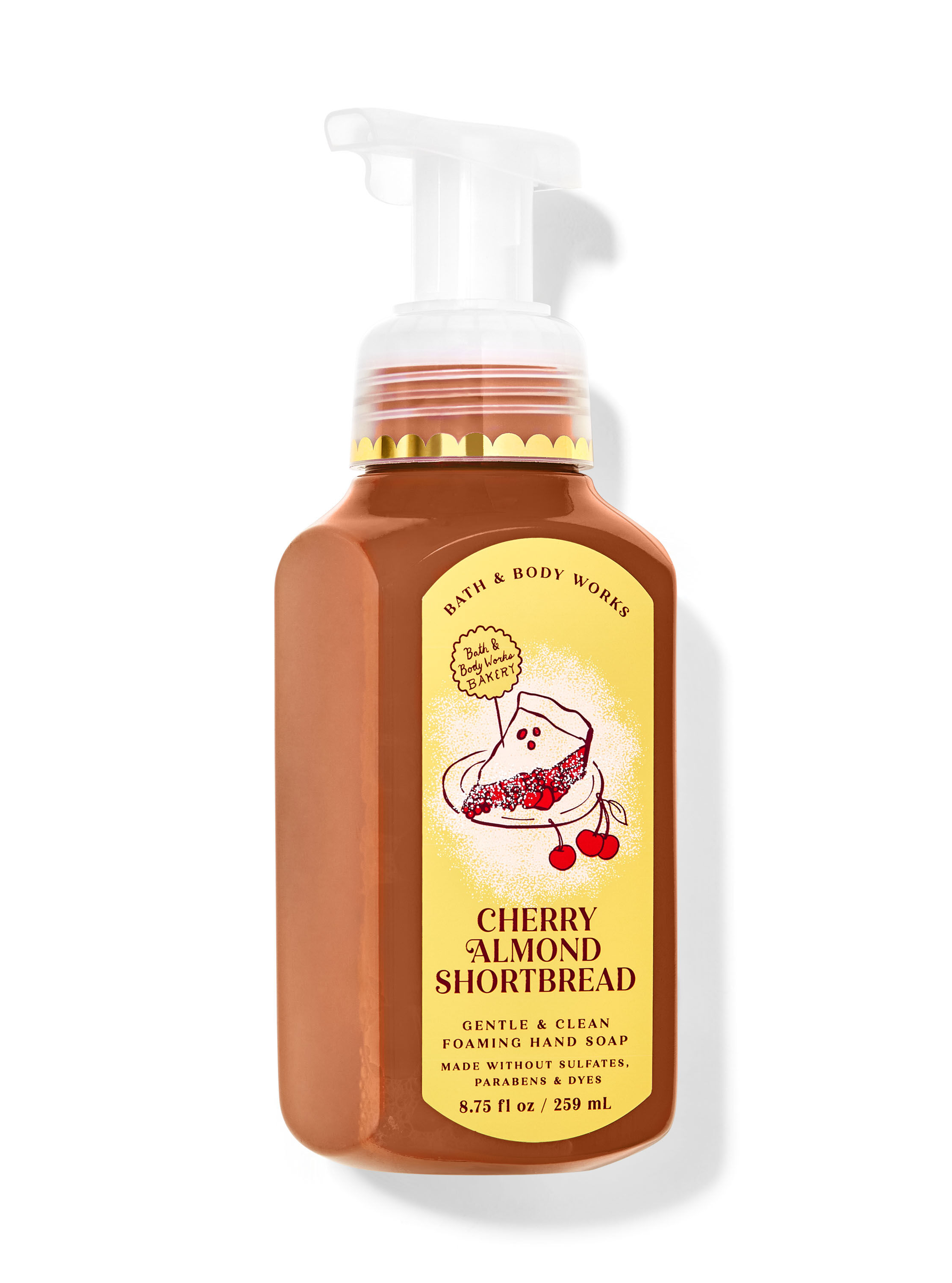 Gentle & Clean Foaming Hand Soap Cherry Almond Shortbread | Bath