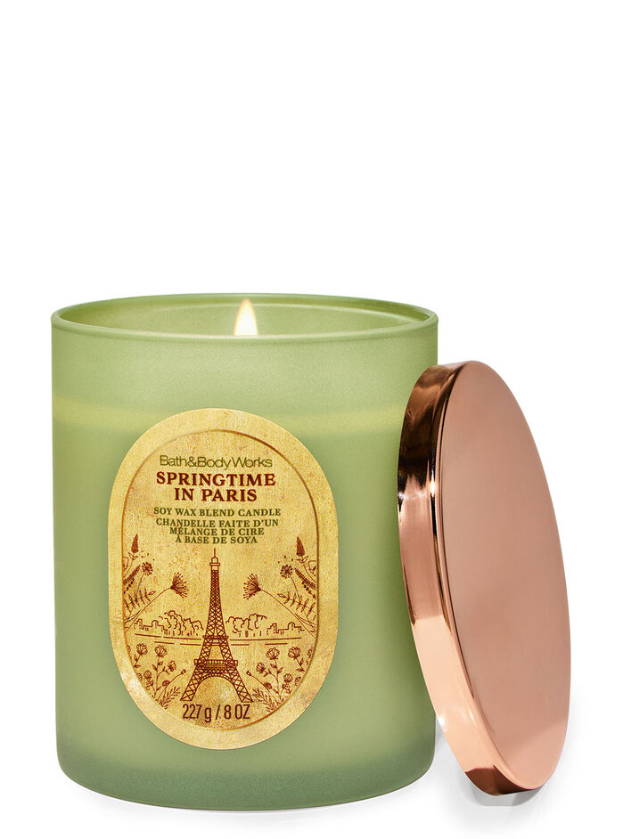 Springtime In Paris Home Fragrance/Candles/1-wick candles Bath & Body Works