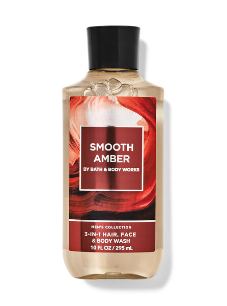 Smooth Amber fragrance 3-in-1 Hair, Face &amp; Body Wash
