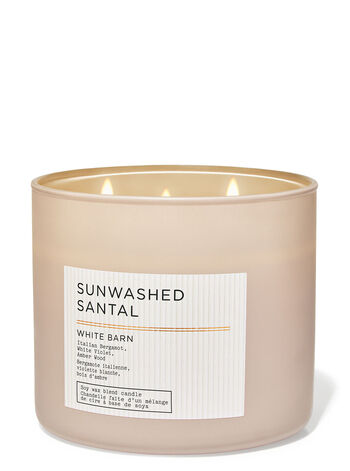 Sunwashed Santal Home Fragrance/Featured/White Barn collection Bath & Body Works1
