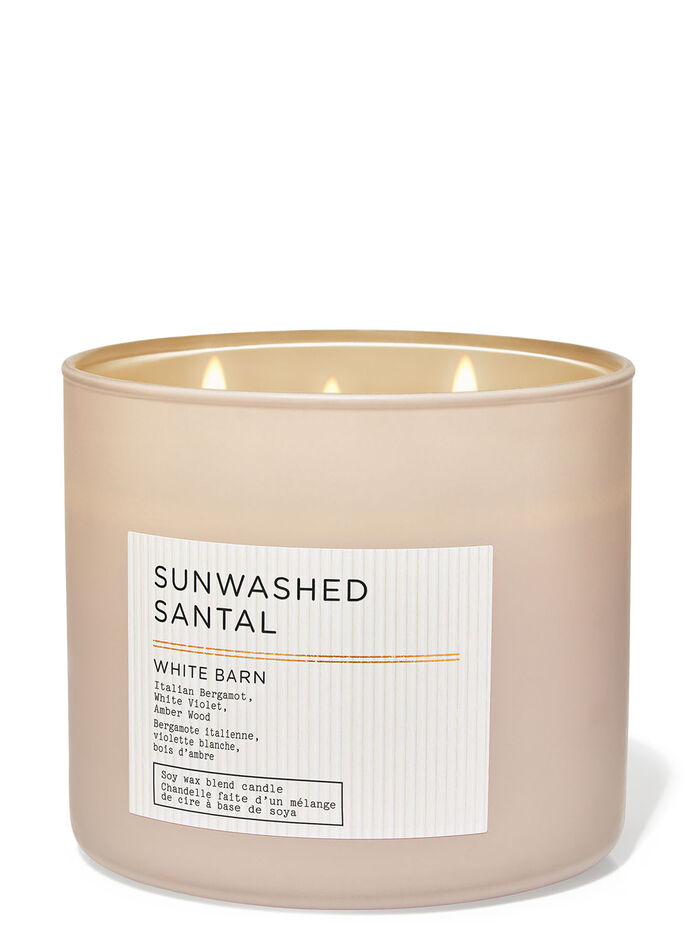 Sunwashed Santal Home Fragrance/Featured/White Barn collection Bath & Body Works