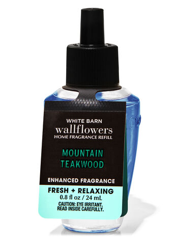 Mountain Teakwood home fragrance home & car air fresheners wallflowers refill Bath & Body Works1