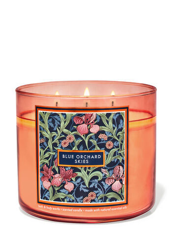 Blue Orchard Skies Home Fragrance/Candles/3-wick candles Bath & Body Works1