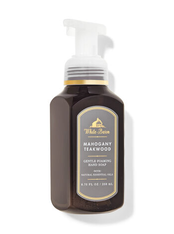 Mahogany Teakwood fragranza Sapone delicato in schiuma mani