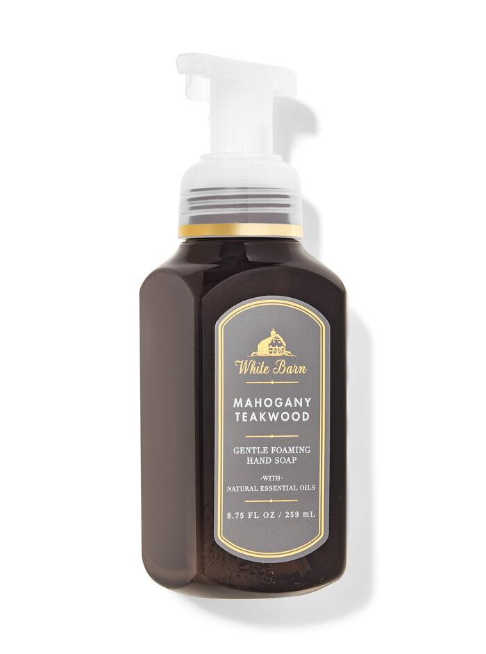 Mahogany Teakwood fragranza Sapone delicato in schiuma mani