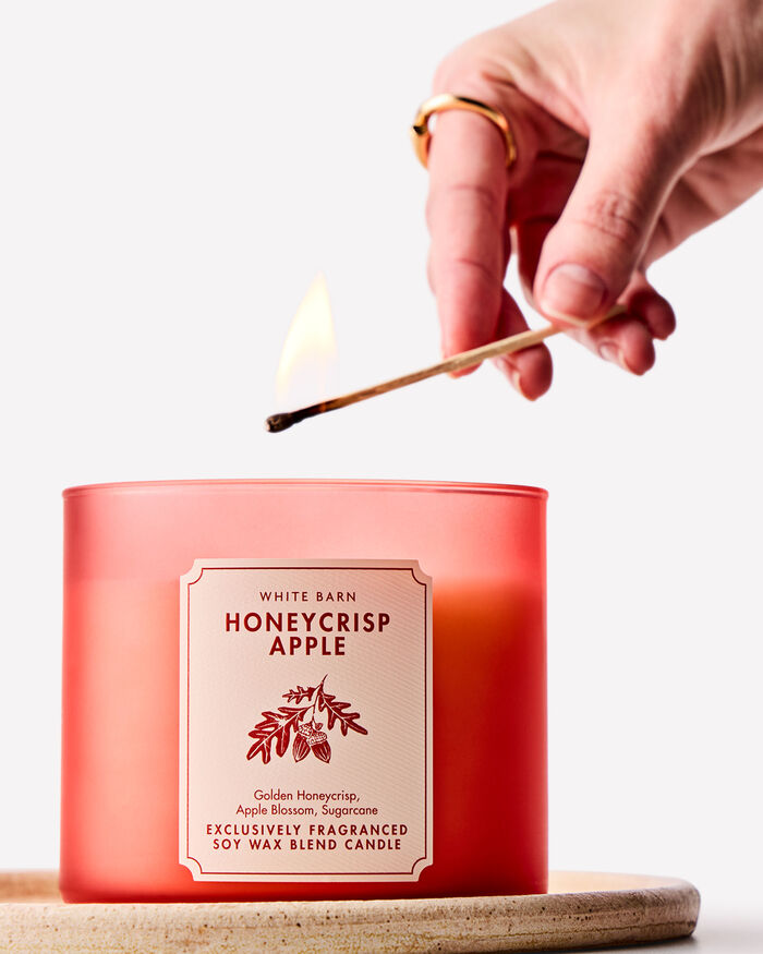 Honeycrisp Apple CANDELE/Tutte le Candele/Candela a Tre Stoppini Bath & Body Works