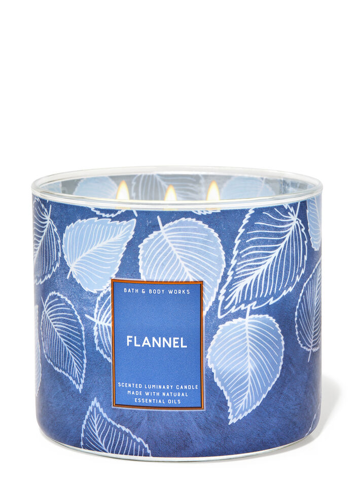 Flannel home fragrance candles Bath & Body Works