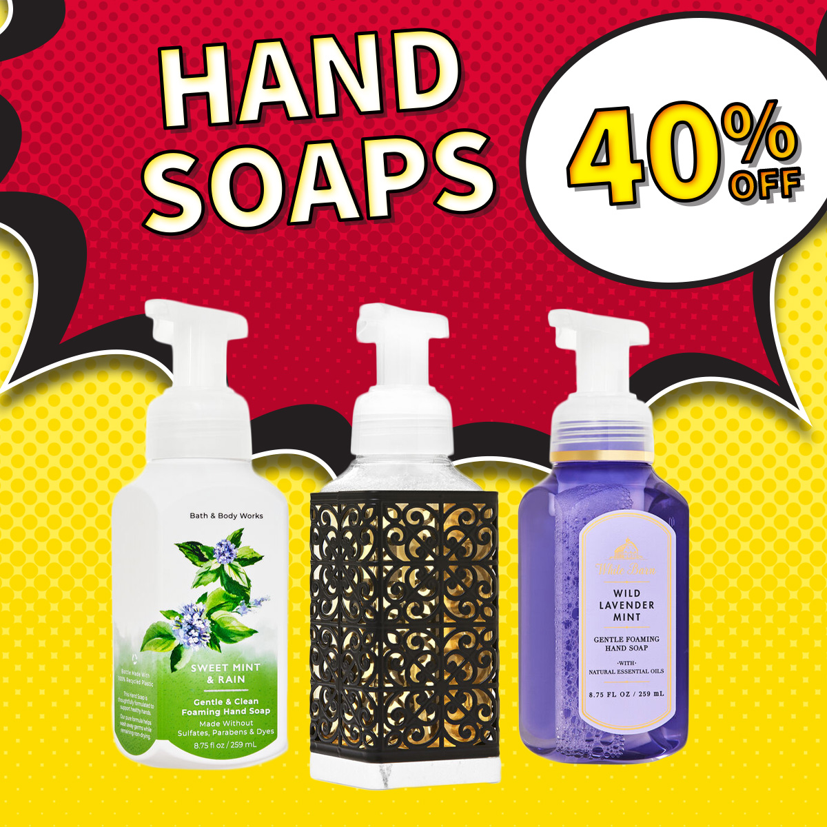 Bath and Body Works home fragrances and body care