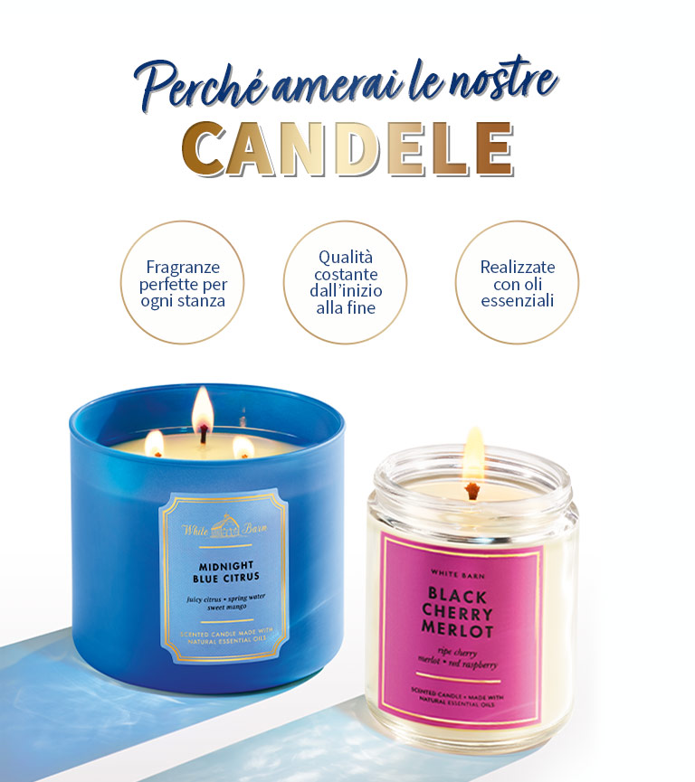 Fragranze per candele del mese