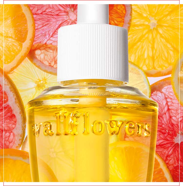 Fruity Wallflower refills at Bath and Body Works