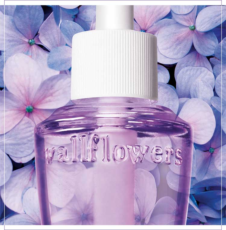 Floral Wallflower refills at Bath and Body Works