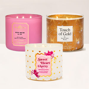 3wicks candles: 1x 19,99&euro;